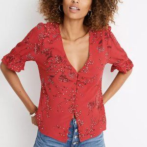 Madewell Daylight Top in Windswept Floral (xs)